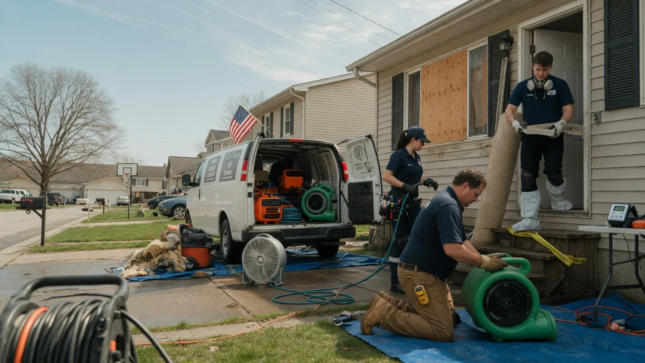 Water Damage Restoration in Channing, TX near me